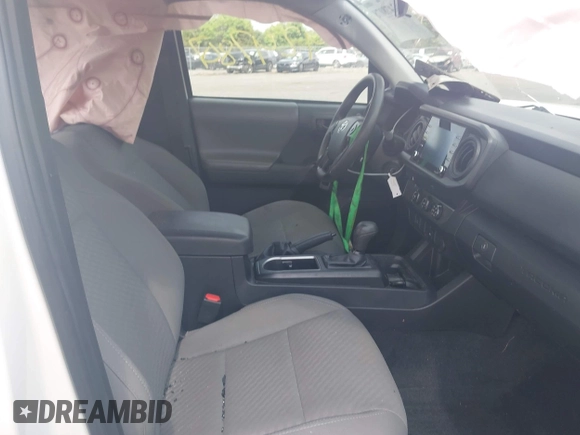 2022 Toyota Tacoma SR with VIN 3TYRX5GN2NT052675, listed as a IAAI auction lot 42478078 with 35,596 mi miles and . Bid and sale history available at DreamBid. Image 5.