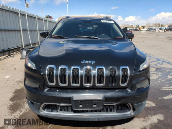 2016 Jeep Cherokee Limited with VIN 1C4PJMDB9GW151425, listed as a Copart auction lot 51323675 with 141,499 mi miles and Salvage Title. Bid and sale history available at DreamBid. Image 5.