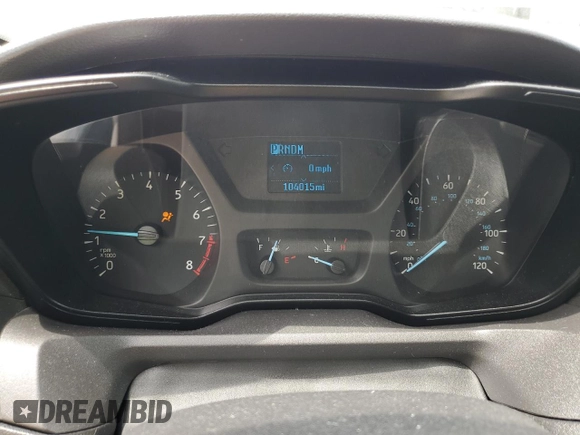 2018 Ford Transit with VIN 1FTYR2YM7JKB11758, listed as a Copart auction lot 56549705 with 104,015 mi miles and Salvage title. Bid and sale history available at DreamBid. Image 9.
