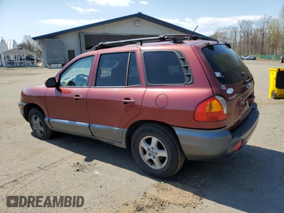 2004 Hyundai Santa Fe GLS with VIN KM8SC73D44U848707, listed as a Copart auction lot 54386875 with 133,299 mi miles and Salvage Title. Bid and sale history available at carsss.com. Image 2.