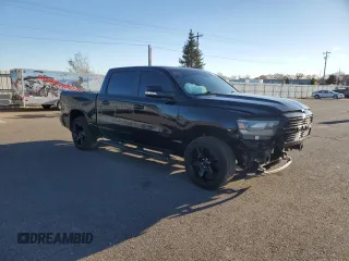 2019 Ram 1500 Big Horn/Lone Star with VIN 1C6RRFFG1KN814823, listed as a Copart auction lot 80567494 with 70,659 mi miles and Salvage Title. Bid and sale history available at carsss.com. Image 4.