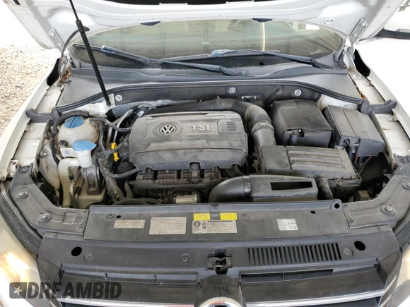 2014 Volkswagen Passat SE z VIN 1VWBT7A34EC075708, wystawiony jako Copart lot #57662405 z przebiegiem 78 077 mil mil oraz Szkoda całkowita • Salvage title. Historia ofert i sprzedaży dostępna na DreamBid. Obrazek 11.