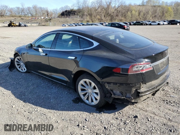 2019 Tesla Model S 75D with VIN 5YJSA1E21KF311317, listed as a Copart auction lot 53268765 with 81,898 mi miles and Salvage title. Bid and sale history available at DreamBid. Image 2.