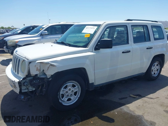 2008 Jeep Patriot Sport with VIN 1J8FT28098D722050, listed as a IAAI auction lot 42173974 with 125,343 mi miles and . Bid and sale history available at DreamBid. Image 6.