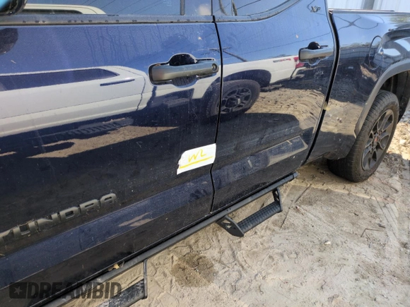 2023 Toyota Tundra 2WD SR5 with VIN 5TFLA5AA5PX022981, listed as a Copart auction lot 76268874 with 15,709 mi miles and Non Repairable. Bid and sale history available at carsss.com. Image 13.