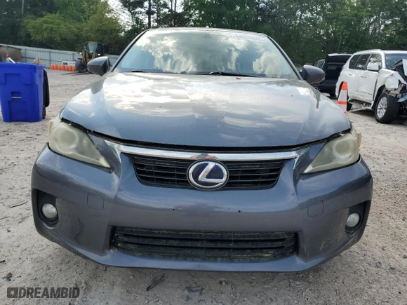 2012 Lexus CT 200h with VIN JTHKD5BH2C2052122, listed as a Copart auction lot 54566045 with 254,639 mi miles and Clean Title. Bid and sale history available at carsss.com. Image 5.