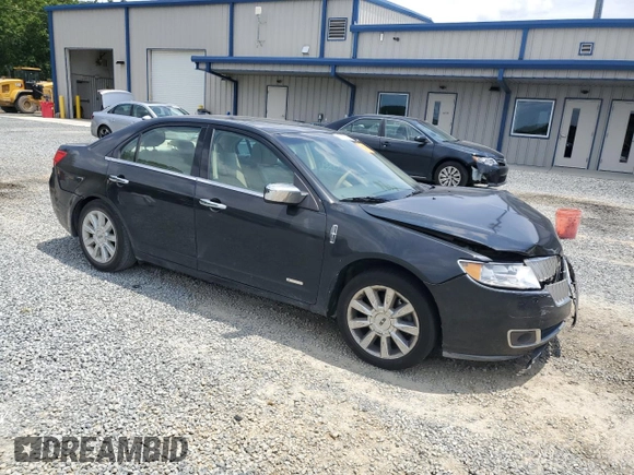 2012 Lincoln MKZ Hybrid with VIN 3LNDL2L37CR816973, listed as a Copart auction lot 60059135 with Not provided miles and Salvage title. Bid and sale history available at DreamBid. Image 4.