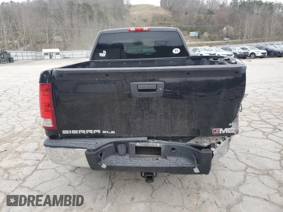 2013 GMC Sierra 1500 SLE with VIN 1GTR2VE73DZ314683, listed as a Copart auction lot 49821255 with 133,348 mi miles and Salvage Title. Bid and sale history available at DreamBid. Image 6.