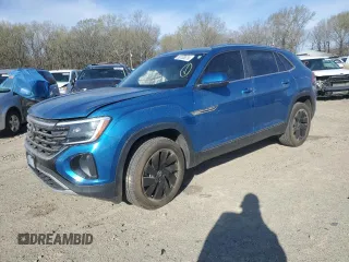 2024 Volkswagen Atlas SE z VIN 1V2JE2CA2RC210518, wystawiony jako Copart lot #50130075 z przebiegiem 32 939 mil mil oraz Szkoda całkowita • Salvage title. Historia ofert i sprzedaży dostępna na DreamBid. Obrazek 1.