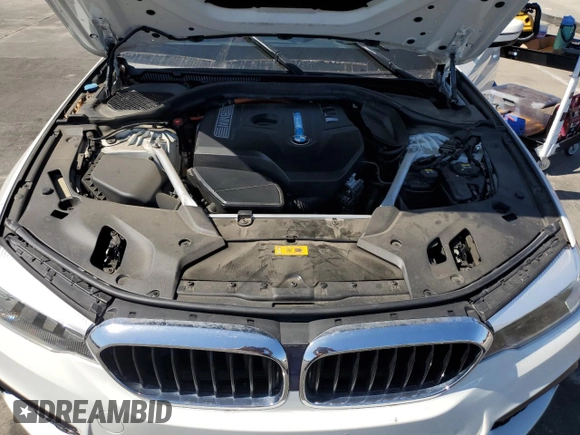 2020 BMW 5 Series 530e with VIN WBAJA9C04LCD22175, listed as a Copart auction lot 56173635 with 64,371 mi miles and Salvage title. Bid and sale history available at DreamBid. Image 11.