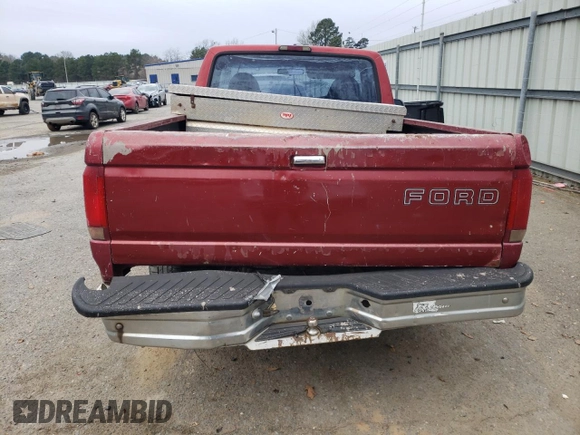 1996 Ford F-150 with VIN 1FTEF15N1TLA09355, listed as a Copart auction lot 50772145 with Not provided miles and Salvage title. Bid and sale history available at DreamBid. Image 6.