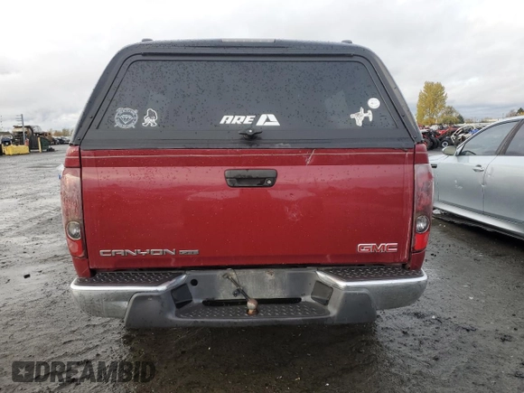 2004 GMC Canyon SLE Z85 with VIN 1GTCS196348169859, listed as a Copart auction lot 78930414 with 0 mi miles and Salvage Title. Bid and sale history available at carsss.com. Image 6.