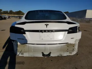 2017 Tesla Model S 100D with VIN 5YJSA1E23HF226178, listed as a Copart auction lot 88478225 with 54,411 mi miles and Salvage Title. Bid and sale history available at carsss.com. Image 6.