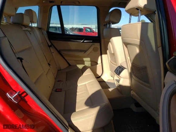 2015 BMW X3 xDrive28i with VIN 5UXWX9C50F0D46626, listed as a Copart auction lot 81021954 with 147,120 mi miles and Clean Title. Bid and sale history available at carsss.com. Image 11.