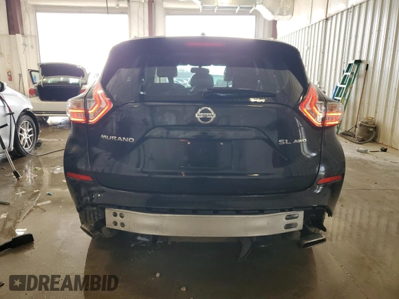 2015 Nissan Murano Platinum with VIN 5N1AZ2MHXFN280443, listed as a Copart auction lot 49432855 with 143,741 mi miles and Clean Title. Bid and sale history available at DreamBid. Image 6.