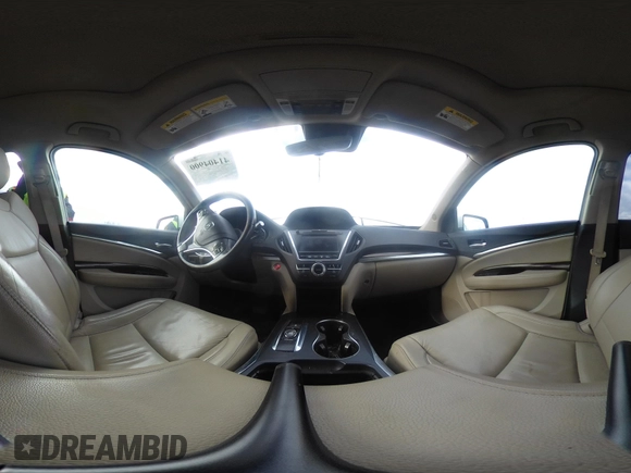 2017 Acura MDX with VIN 5J8YD4H36HL008483, listed as a IAAI auction lot 41404900 with 89,934 mi miles. Bid and sale history available at carsss.com. Image 19.