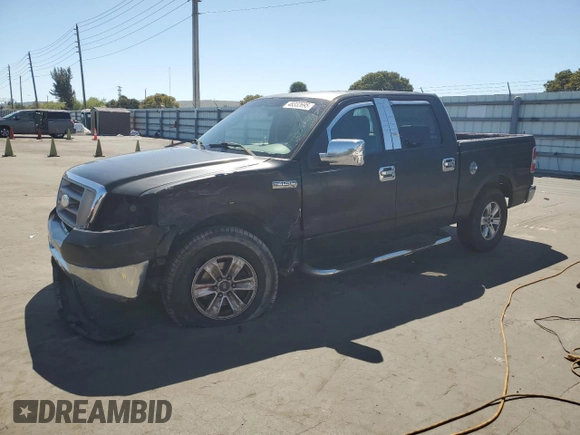 2005 Ford F-150 XLT with VIN 1FTRW12WX5KD67643, listed as a Copart auction lot 48332695 with 254,546 mi miles and Salvage Title. Bid and sale history available at carsss.com. Image 1.