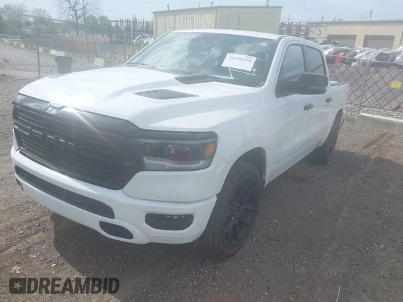 2023 Ram 1500 Laramie with VIN 1C6SRFJT3PN541901, listed as a IAAI auction lot 42156766 with 58,082 mi miles and . Bid and sale history available at DreamBid. Image 17.