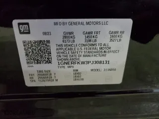 2023 Chevrolet Traverse LS with VIN 1GNERFKW3PJ308131, listed as a Copart auction lot 41373595 with 0 mi miles and Non Repairable. Bid and sale history available at carsss.com. Image 13.