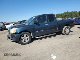 2007 Nissan Titan SE with VIN 1N6BA06A27N204704, listed as a Copart auction lot 47125545 with 211,878 mi miles and Salvage title. Bid and sale history available at DreamBid. Image 1.