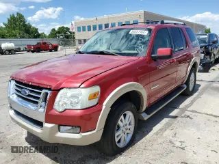 2007 Ford Explorer Eddie Bauer z VIN 1FMEU74E87UA85130, wystawiony jako Copart lot #56051964 z przebiegiem 164 519 mil mil oraz Szkoda całkowita • Salvage title. Historia ofert i sprzedaży dostępna na DreamBid. Obrazek 1.