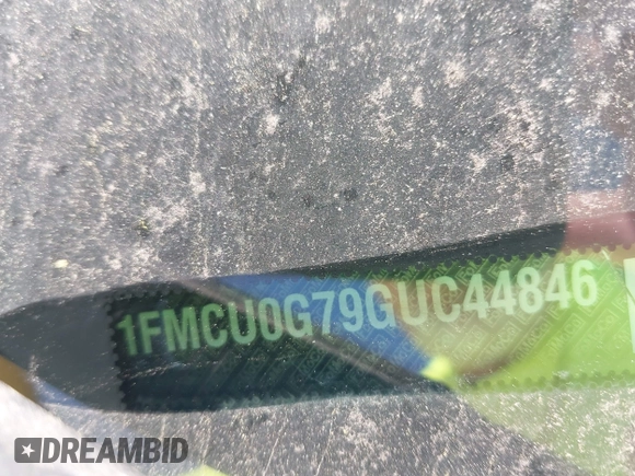 2016 Ford Escape SE z VIN 1FMCU0G79GUC44846, wystawiony jako IAAI lot #41974793 z przebiegiem 223 219 mil mil oraz . Historia ofert i sprzedaży dostępna na DreamBid. Obrazek 9.