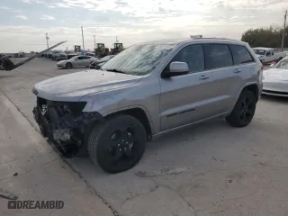 2021 Jeep Grand Cherokee Laredo X with VIN 1C4RJEAG0MC680564, listed as a Copart auction lot 75629034 with 75,072 mi miles and Salvage Title. Bid and sale history available at carsss.com. Image 1.