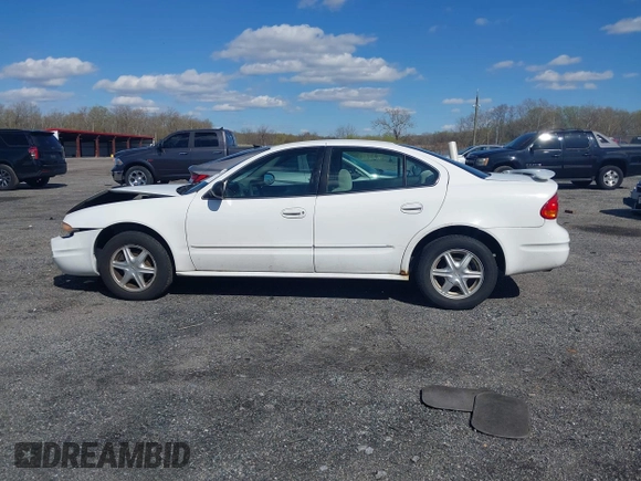 2004 Oldsmobile Alero GL1 with VIN 1G3NL52E54C130699, listed as a IAAI auction lot 41989433 with 250,670 mi miles and . Bid and sale history available at DreamBid. Image 14.