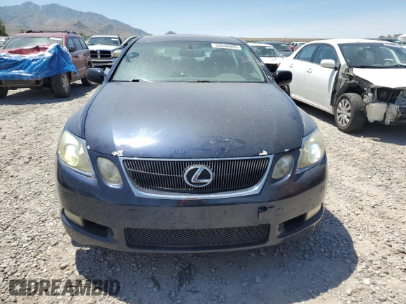 2006 Lexus GS 300 z VIN JTHCH96S360019894, wystawiony jako Copart lot #59240945 z przebiegiem Nie podano mil oraz Czysty tytuł • Clean title. Historia ofert i sprzedaży dostępna na DreamBid. Obrazek 5.