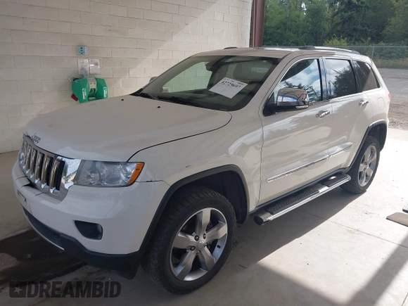 2011 Jeep Grand Cherokee Overland with VIN 1J4RR6GG0BC683624, listed as a IAAI auction lot 42729697 with 212,739 mi miles and . Bid and sale history available at DreamBid. Image 17.