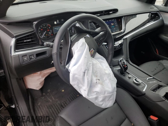2024 Cadillac XT6 AWD Premium Luxury with VIN 1GYKPDRS8RZ747042, listed as a Copart auction lot 81598994 with 10,194 mi miles and Clean Title. Bid and sale history available at DreamBid. Image 8.