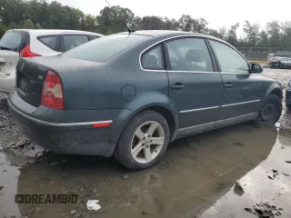 2004 Volkswagen Passat GLX z VIN WVWRH63B44P205575, wystawiony jako Copart lot #71710354 z przebiegiem 187 872 mil mil oraz Czysty tytuł • Clean title. Historia ofert i sprzedaży dostępna na DreamBid. Obrazek 3.