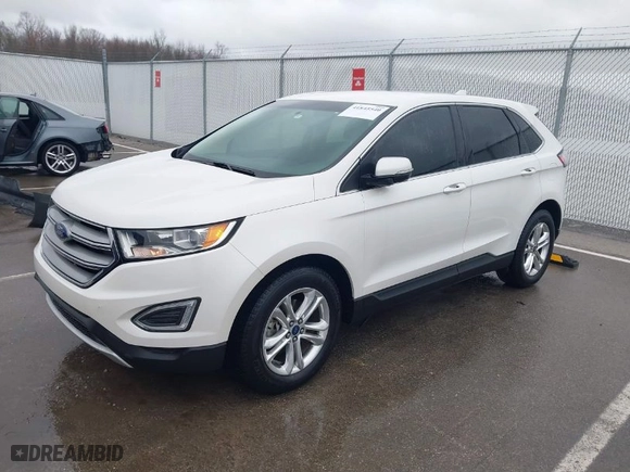2016 Ford Edge SEL with VIN 2FMPK3J82GBB50128, listed as a IAAI auction lot 41845540 with 114,065 mi miles. Bid and sale history available at carsss.com. Image 2.