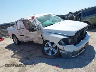2019 Ram 1500 Classic Lone Star with VIN 1C6RR6LT3KS549552, listed as a IAAI auction lot 36299611 with 1 mi miles. Bid and sale history available at carsss.com. Image 1.