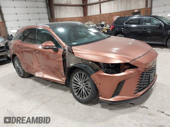 2024 Lexus RX 350 with VIN 2T2BAMCA8RC067896, listed as a IAAI auction lot 42329287 with 15,301 mi miles and . Bid and sale history available at DreamBid. Image 1.