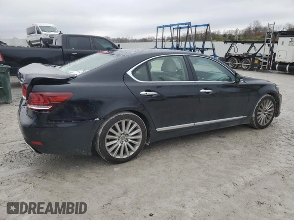 2017 Lexus LS 460 z VIN JTHCL5EF8H5029094, wystawiony jako Copart lot #81793294 z przebiegiem 37 205 mil mil oraz Szkoda całkowita • Salvage title. Historia ofert i sprzedaży dostępna na DreamBid. Obrazek 3.