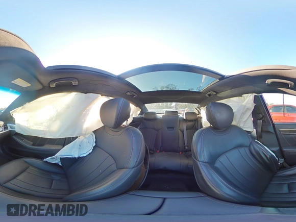 2019 Genesis G80 3.3T Sport with VIN KMHGN4JB3KU300405, listed as a Copart auction lot 46150295 with 53,482 mi miles and Salvage Title. Bid and sale history available at carsss.com. Image 13.