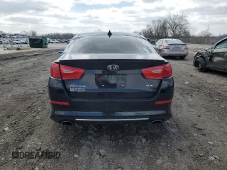 2015 Kia Optima SX Turbo with VIN 5XXGR4A61FG381136, listed as a Copart auction lot 52709315 with 48,751 mi miles and Salvage Title. Bid and sale history available at carsss.com. Image 6.