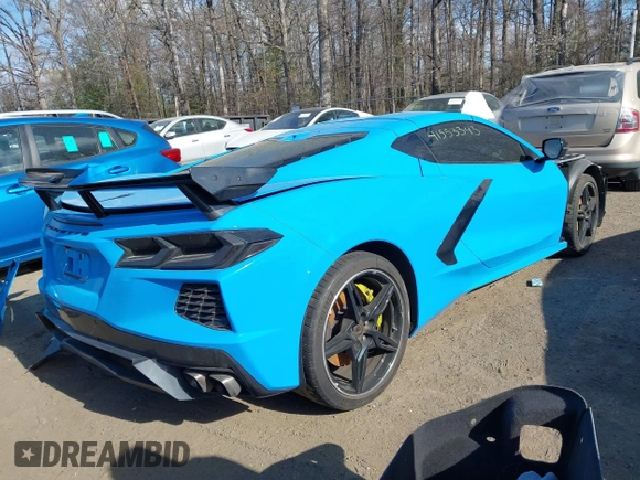 2020 Chevrolet Corvette 2LT z VIN 1G1Y72D44L5117409, wystawiony jako IAAI lot #41913012 z przebiegiem 64 027 mil mil oraz . Historia ofert i sprzedaży dostępna na DreamBid. Obrazek 4.