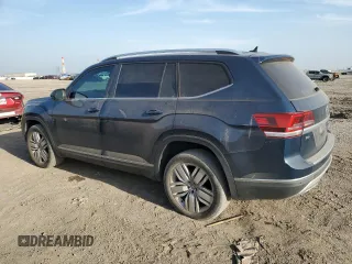 2019 Volkswagen Atlas SEL with VIN 1V2MR2CA5KC557039, listed as a Copart auction lot 49177845 with 73,410 mi miles and Salvage title. Bid and sale history available at DreamBid. Image 2.
