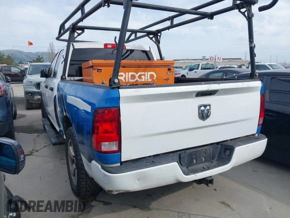 2018 Ram 1500 Express with VIN 1C6RR7FG6JS326988, listed as a IAAI auction lot 41834856 with 226,807 mi miles. Bid and sale history available at carsss.com. Image 3.