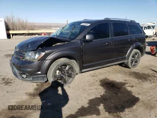 2018 Dodge Journey Crossroad with VIN 3C4PDDGG7JT388703, listed as a Copart auction lot 46098985 with 102,335 mi miles and Salvage Title. Bid and sale history available at carsss.com. Image 1.