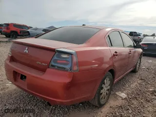 2008 Mitsubishi Galant ES with VIN 4A3AB56F98E011291, listed as a Copart auction lot 85376394 with 165,703 mi miles and Salvage Title. Bid and sale history available at carsss.com. Image 3.