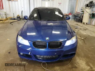 2011 BMW 3 Series 335i with VIN WBAPM5C56BE578579, listed as a Copart auction lot 85458574 with 155,820 mi miles and Salvage Title. Bid and sale history available at carsss.com. Image 5.