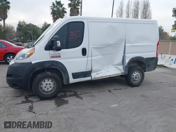 2019 Ram ProMaster Cargo with VIN 3C6TRVNG9KE509253, listed as a IAAI auction lot 41424531 with 47,517 mi miles and . Bid and sale history available at DreamBid. Image 18.