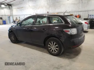 2011 Mazda CX-7 i SV with VIN JM3ER2A57B0392874, listed as a Copart auction lot 55123875 with 138,842 mi miles and Non Repairable. Bid and sale history available at carsss.com. Image 2.