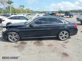 2015 Mercedes-Benz C-Class C 300 with VIN 55SWF4JB8FU062030, listed as a IAAI auction lot 41593649 with 123,196 mi miles. Bid and sale history available at carsss.com. Image 13.