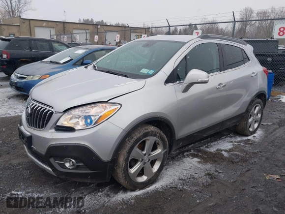 2016 Buick Encore Convenience with VIN KL4CJFSB5GB596243, listed as a IAAI auction lot 41705669 with 42,563 mi miles. Bid and sale history available at carsss.com. Image 17.
