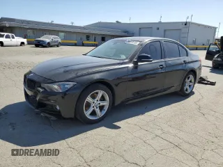 2015 BMW 3 Series 328i with VIN WBA3C1G55FNR50164, listed as a Copart auction lot 58870725 with 116,549 mi miles and Salvage title. Bid and sale history available at DreamBid. Image 1.