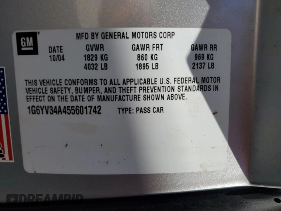 2005 Cadillac XLR z VIN 1G6YV34A455601742, wystawiony jako Copart lot #77878544 z przebiegiem Nie podano mil oraz Szkoda całkowita • Salvage title. Historia ofert i sprzedaży dostępna na DreamBid. Obrazek 13.